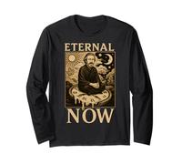 Eternal Now Time Zen Mindfulness Present Moment Long Sleeve T-Shirt