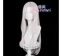 Eternal Robbery earthen Door Walnut cos Wig Seamless Otaku Flower Weaving Otaku Luomeng Ancient Style Hair Earth yumen Style (Lotus Root Pink) Cosplay Anime Wig Coser