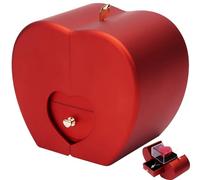 Eternal Rose Box for Women Red Fruit-shape Rose with Necklace Box Portable Forever Flowers Roses in a Box for Christmas Birthday Gift Jewelry Rose with Necklace Box Forever Flowers Roses in a Box to