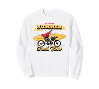 Eternal Summer Beach Vibes (Surfer Graphic) Sweatshirt