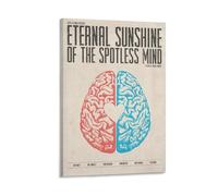 Eternal Sunshine of The Spotless Mind Canvas - Haunting Sci-Fi Romance, Minimalist Wall Art (6) Wall Art Picture Painting Poster Canvas Print Posters Artworks Room Decor 24x36inch(60x90cm)