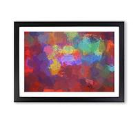 Eternal Thoughts in Abstract Framed Print | A2 Black Framed Wall Art | Ready to Hang | Abstract Fantasy Picture | Living Room Bedroom Lounge Office