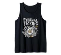 Eternal Ticking Pocket Watch Lover Gearwork Art Tank Top