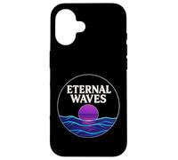Eternal Waves Sunset Sea Case for iPhone 16
