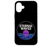 Eternal Waves Sunset Sea Case for iPhone 16 Plus