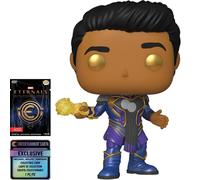 Eternals Kingo Pop! Vinyl Figure with Collectible Card - Entertainment Earth Exclusive