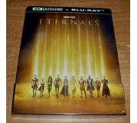 Eternals New Sealed 4K UHD + Blu-Ray Steelbook Action Fantastic A-B-C