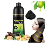 EternaVida Color Dye Shampoo Keratina,EternaVida Hair Dye Shampoo Black, Black Hair Dye Shampoo For Gray Hair,5 In 1 Plant Bubble Natural EternaVida Hair Dye Shampoo for Both Men & Women (Black)