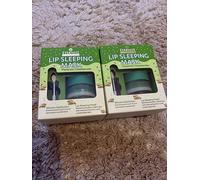 Eternit Lip Sleeping Mask, Overnight Lip Treatment, Pistachio Cheesecake, Strawberry Sponge Cake or Cherry Bomb Fondant, Balm and Mask, 10ml (Pistachio Cheesecake 10ml x2)