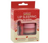 Eternit Lip Sleeping Mask, Overnight Lip Treatment, Pistachio Cheesecake, Strawberry Sponge Cake or Cherry Bomb Fondant, Balm and Mask, 10ml (Strawberry Sponge Cake 10ml)