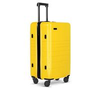 ETERNITIVE - Large Suitcase I Travel Suitcase Made of ABS I Size: 75.5 x 48 x 32 cm I Hard Case with TSA Lock I Travel Suitcase with Wheels 360° I Suitcase Hand Luggage, yellow, 75,5 x 48 x 32 cm, ABS