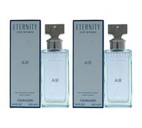 Eternity Air by Calvin Klein for Women - 3.4 oz EDP Spray - Pack of 2