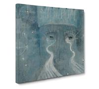 Eternity by Mikalojus Konstantinas Canvas Print | Gallery Wrapped 30mm Frame Wall Art | 20x20 inches | Ready to Hang | Modern Picture | Living Room Bedroom Lounge Office