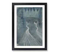 Eternity by Mikalojus Konstantinas Framed Print | A2 Black Framed Wall Art | Ready to Hang | Modern Nature Picture | Living Room Bedroom Lounge Office