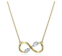 Eternity pendant, Lab-grown diamonds 0.35 ct tw, Mixed shapes, 18K yellow gold