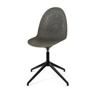 Eternity Swivel Dining Chair Coffee Waste Dark/ Black