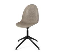 Eternity Swivel Dining Chair Coffee Waste Light/ Black