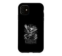 Eternity Takes Wing Crane And Turtle Waves Case for iPhone 11