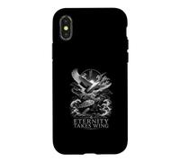 Eternity Takes Wing Crane And Turtle Waves Case for iPhone X/XS