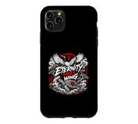 Eternity Takes Wing Japanese Crane Turtle Waves Case for iPhone 11 Pro Max