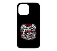 Eternity Takes Wing Japanese Crane Turtle Waves Case for iPhone 13 Pro Max