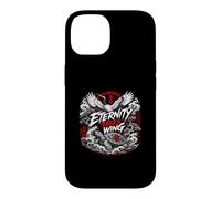 Eternity Takes Wing Japanese Crane Turtle Waves Case for iPhone 14