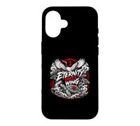 Eternity Takes Wing Japanese Crane Turtle Waves Case for iPhone 16