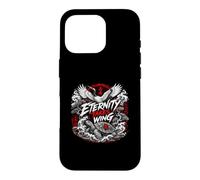 Eternity Takes Wing Japanese Crane Turtle Waves Case for iPhone 16 Pro