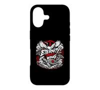 Eternity Takes Wing Japanese Crane Turtle Waves Case for iPhone 17