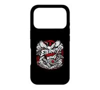 Eternity Takes Wing Japanese Crane Turtle Waves Case for iPhone 17 Pro