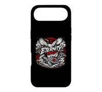 Eternity Takes Wing Japanese Crane Turtle Waves Case for iPhone Air