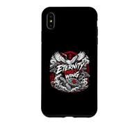 Eternity Takes Wing Japanese Crane Turtle Waves Case for iPhone XS Max