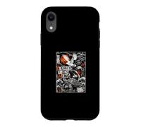 Eternity Takes Wing Turtle Crane Japanese Waves Case for iPhone XR