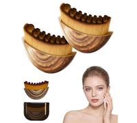 Eteross - Eteross Lymphatic Contour Brush, Eteross Face Brush, Sculpts Jawline Instantly, Enhances Your Skin With A Spa-Fresh Glow (2pcs)