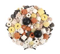 Eterspr 12-in-1 Aquarium Filter Media, Aquarium Filter Ceramic Rings, Aquarium Filter Media Accessories, for Aquarium, Pond, Waterfall Fountain, Milieu Change of Effective Microorganisms