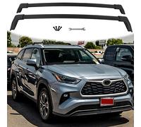 etesan 2 Pieces Cross Bars Fit for 2020 2021 Toyota Highlander XLE & Limited & Platinum Black Cargo Baggage Luggage Roof Rack Crossbars (Models with Factory Roof Rails)