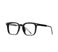 ETETGVG Fashion Men Luxury Sunglasses for Women Retro Clear Punk Rivets Uv400(Black clear)