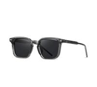 ETETGVG Fashion Men Luxury Sunglasses for Women Retro Clear Punk Rivets Uv400(Grey grey)