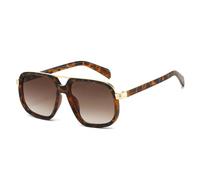 ETETGVG Fashionable Sunglasses and Classic Large Frame Frame with Exquisite Metal Decoration, Simple and Atmospheric for Men(Photochromic)