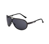 ETETGVG Oversized One Piece Sunglasses Men Luxury Vintage Driving Sun Glasses For Male Metal Frame Punk Shades Eyewear,C1 Gun Gray