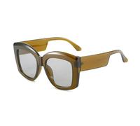 ETETGVG Oversized Sunglasses for Women Retro Big Frame Outdoors Travel Uv400(Brown Gray)