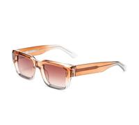 ETETGVG Popular Fashion Sunglasses for Women Men Luxury Retro Gradient Uv400 Trending(C3 Orange Tea)