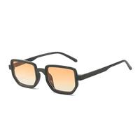 ETETGVG Retro Classic Sunglasse For Women Men Luxury Trend Outdoor Travel Fishing Uv400(Black Orange)