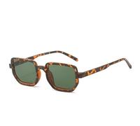 ETETGVG Retro Classic Sunglasse For Women Men Luxury Trend Outdoor Travel Fishing Uv400(Leopard Green)