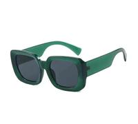 ETETGVG Retro Small Frame Sunglasses for Woman Men's Luxury Outdoor Outdoor Cycling Fishing Uv400(Green Gray)