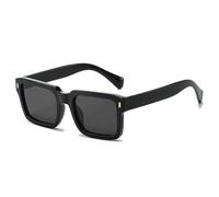 ETETGVG Retro Sunglasses for Men Women Trendy Luxury Outdoors Travel Uv400(Black Gray)