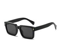 ETETGVG Retro Sunglasses for Men Women Trendy Luxury Outdoors Travel Uv400(Black Gray)