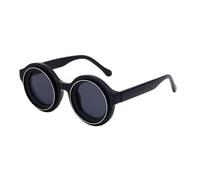 ETETGVG Round Steampunk Sunglasses Men Luxury Vintage Small Frame Punk Sun Glasses For Male Eyewear Shades UV400,1