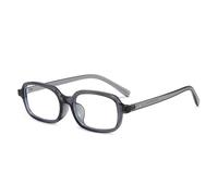 ETETGVG Small Rectangle Sunglasses for Women Fashion Men Leopard Color Uv400 Retro Trending Rivetss(Gray Clear)