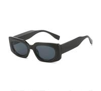 ETETGVG Trendy Luxury Small Sunglasses for Women Men Outdoors Travel Fishing Uv400(Black Gray)